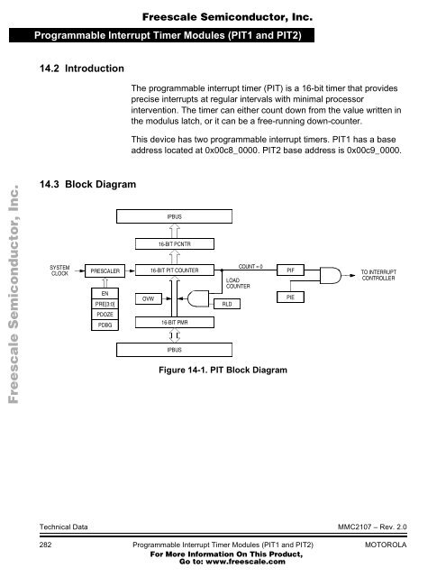 MMC2107 - Freescale Semiconductor