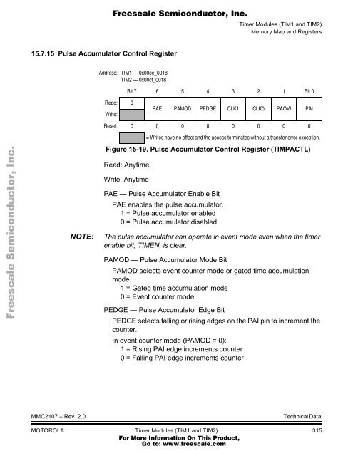 MMC2107 - Freescale Semiconductor