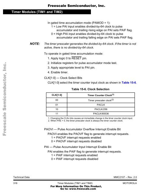 MMC2107 - Freescale Semiconductor