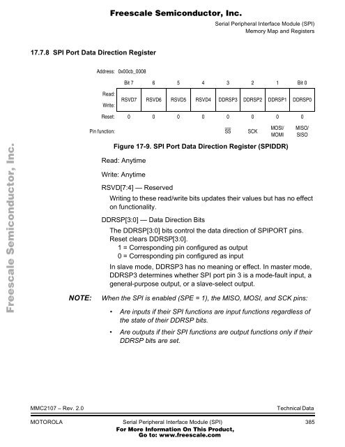 MMC2107 - Freescale Semiconductor