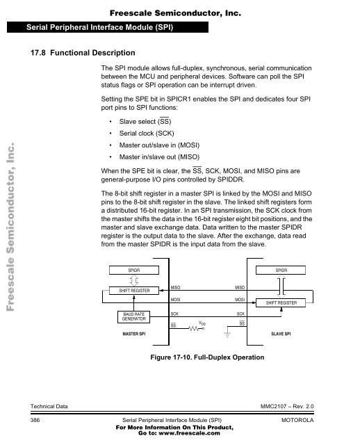 MMC2107 - Freescale Semiconductor