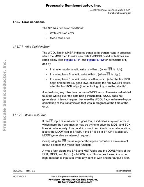 MMC2107 - Freescale Semiconductor