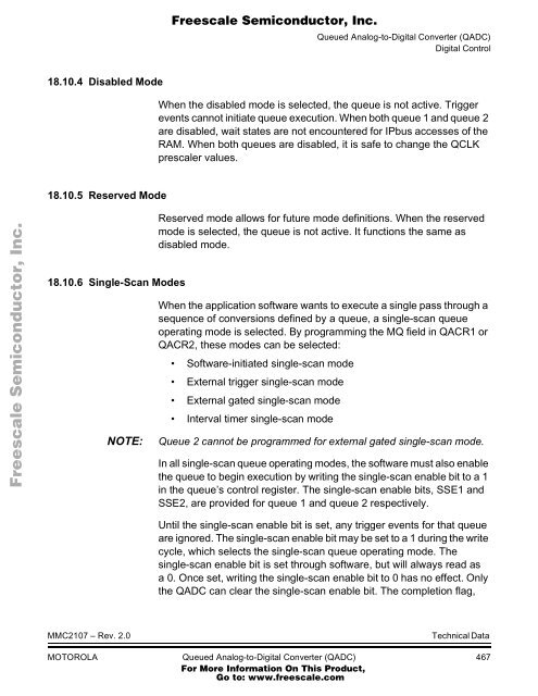 MMC2107 - Freescale Semiconductor