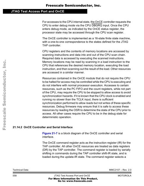 MMC2107 - Freescale Semiconductor