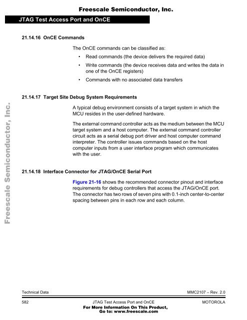 MMC2107 - Freescale Semiconductor