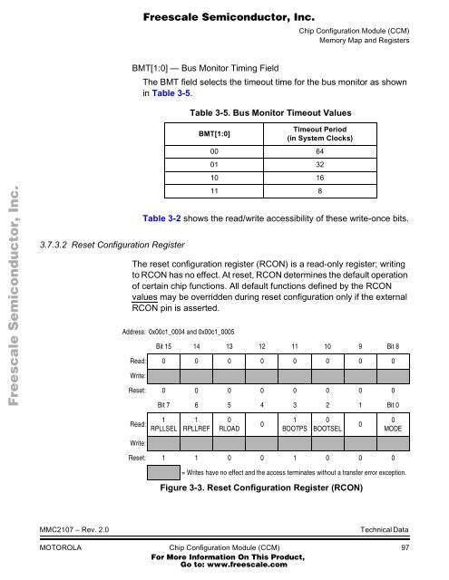 MMC2107 - Freescale Semiconductor