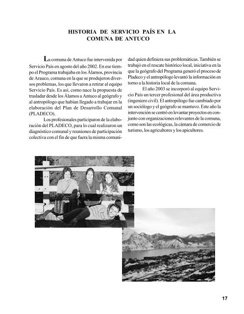 Libro Servicio Pa s - Portal Comunitario del Bío Bío