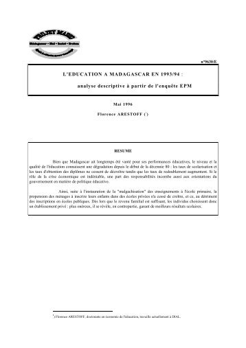 pdf 242 ko - Institut national de la statistique malgache (INSTAT)