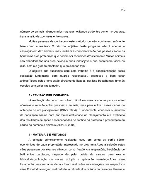 RelatÃ³rio Final 2010 - Zoonoses - Universidade Federal do ParanÃ¡