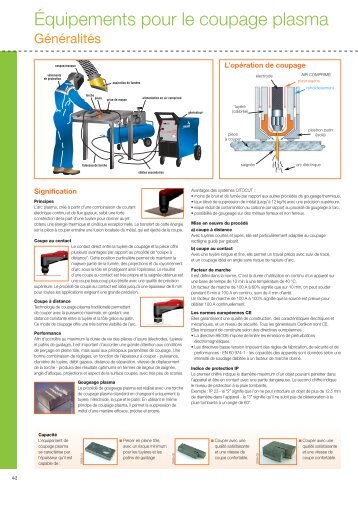 En savoir + sur le coupage Plasma - Oerlikon