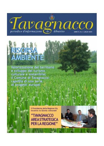 Luglio 2005 - Comune di Tavagnacco