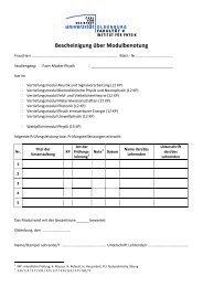 Bescheinigung Ã¼ber Modulbenotung