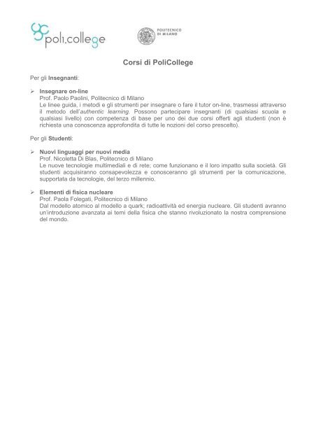 Allegati pdf - Apprendimenti di base per la scuola in Umbria