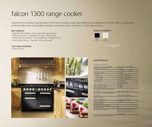 Falcon - Rangecookers.co.uk