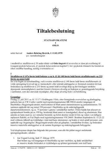 Titalebeslutning 2207