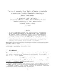 Asymptotic normality of the Nadaraya-Watson estimator for ... - Index of