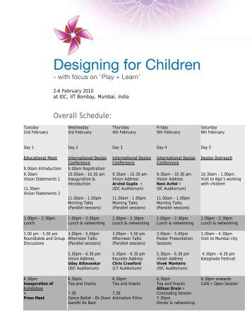 click here (pdf document) - Designing for Children