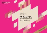 ma mÃ¨re l'oye - OpÃ©ra ThÃ©Ã¢tre de Saint-Etienne