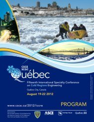 Detailed program - Canadian Society for Civil Engineering