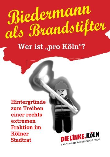 als Brandstifter - Kommunalpolitisches Forum NRW