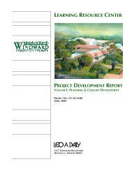 Concept Development - Windward Community College Library