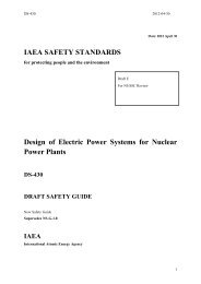 Design of Electric Power Systems for Nuclear Power Plants DS-430 ...