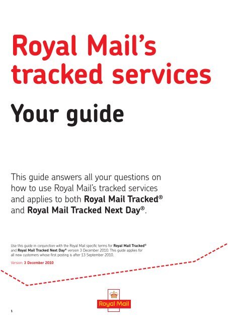 Your guide - Royal Mail