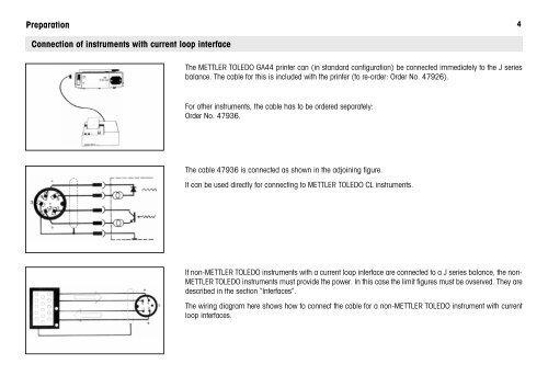 Operating instructions Bidirectional Data Interface ... - Mettler Toledo