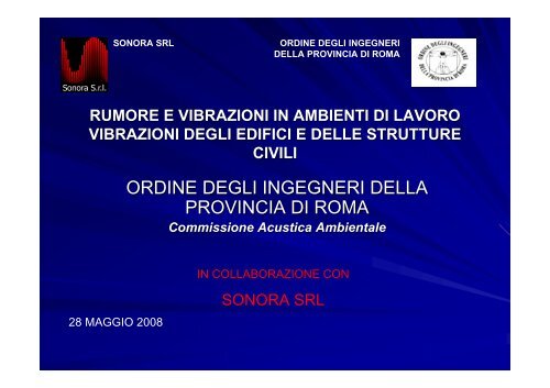 Presentazione_2 - Ordine degli Ingegneri della provincia di Roma