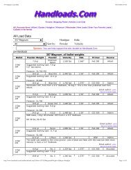 357 Magnum Load Data.. - Intoku.net