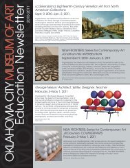 Education Newsletter - Oklahoma City Museum of Art