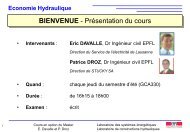 Economie Hydraulique