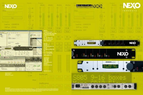 Nexo NX242 Brochure - Group Technologies