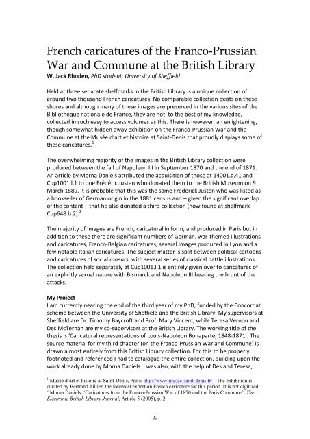 FSLG Annual Review - Senate House Libraries - University of London