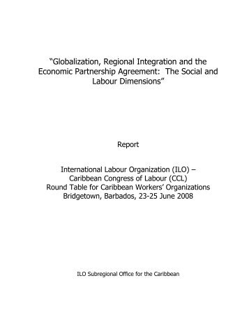 âGlobalization, Regional Integration and the Economic Partnership ...
