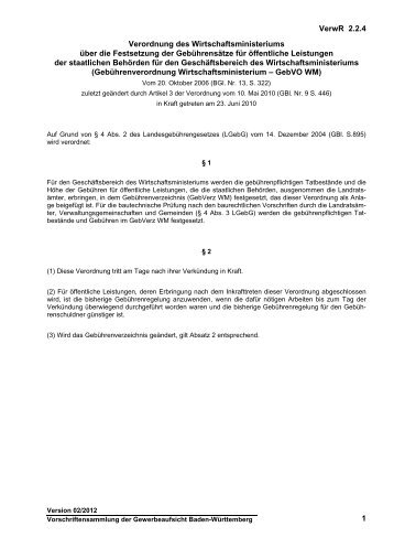 2.2.4 - Staatliche Gewerbeaufsicht Baden-Württemberg