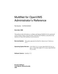 Administrator's Reference - Process Software