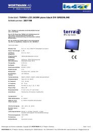 TERRA LCD 2430W 1920x1200 TFT, 24,1 S - Indat