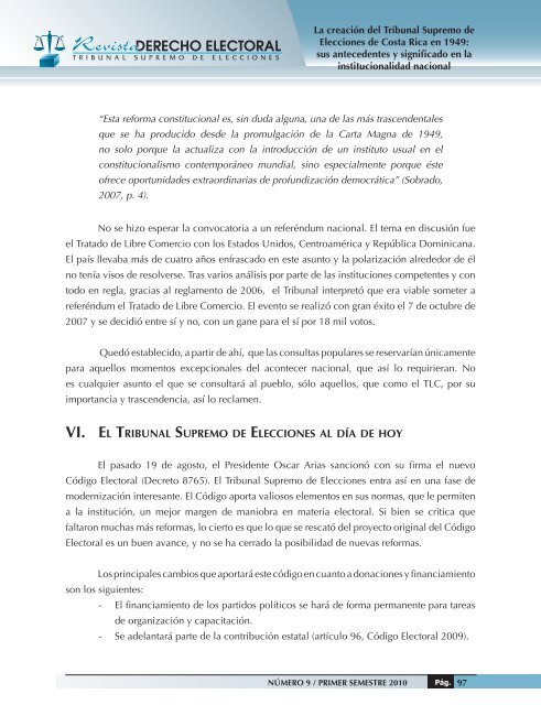 9 - Tribunal Supremo de Elecciones