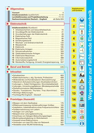 Wegweiser zur Fachkunde Elektrotechnik - FS FACHBUCH