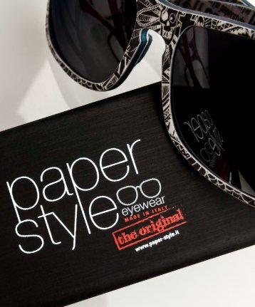 Paperstyle eyewear made in Italy