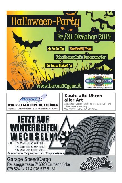 Barni-Post, KW 44, 29. Oktober 2014