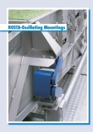 ROSTA-Oscillating Mountings - ROSTA Inc.