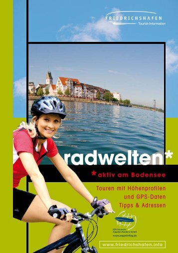 Broschüre Radwelten - Friedrichshafen