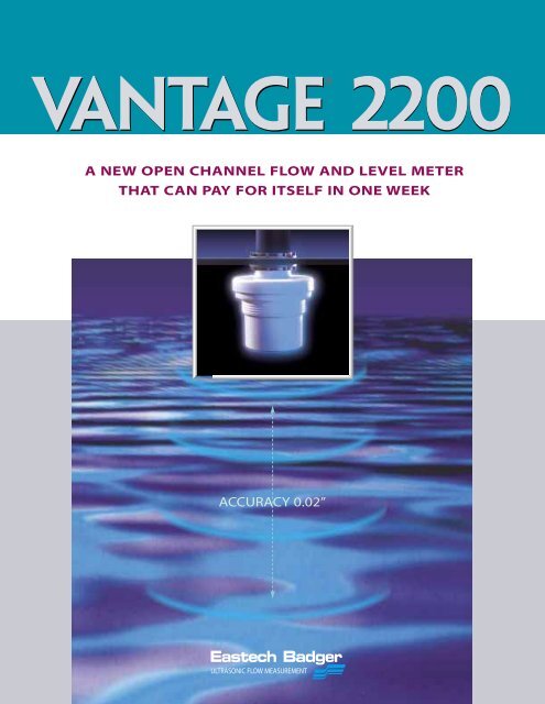 Vantage 2200 Brochure - Eastech Flow Controls