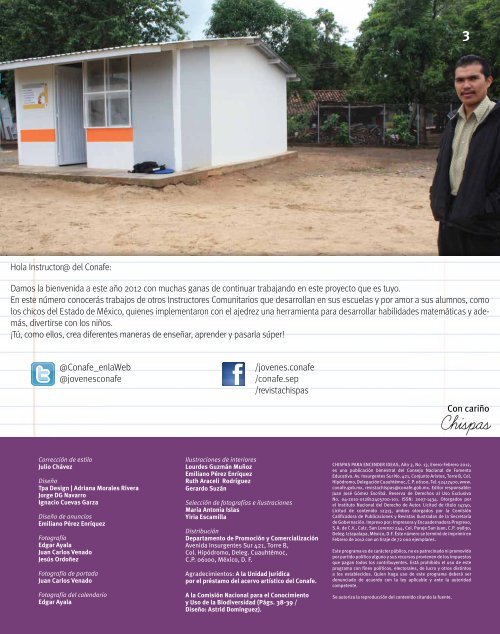 Revista: Chispas No.13 - conafe.edu.mx