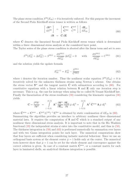 Universität Karlsruhe (TH) - am Institut für Baustatik