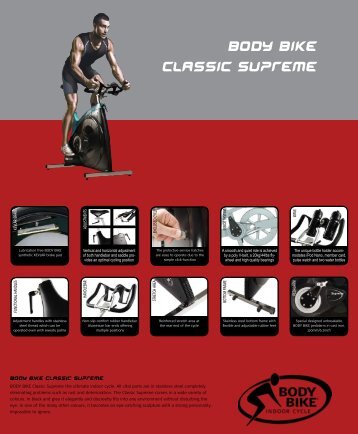 Product Sheet - Body Bike