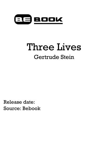 Three Lives - Stein Gertrude.pdf