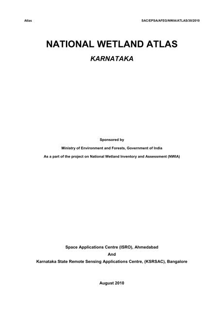 Karnataka - Ministry of Environment and Forests